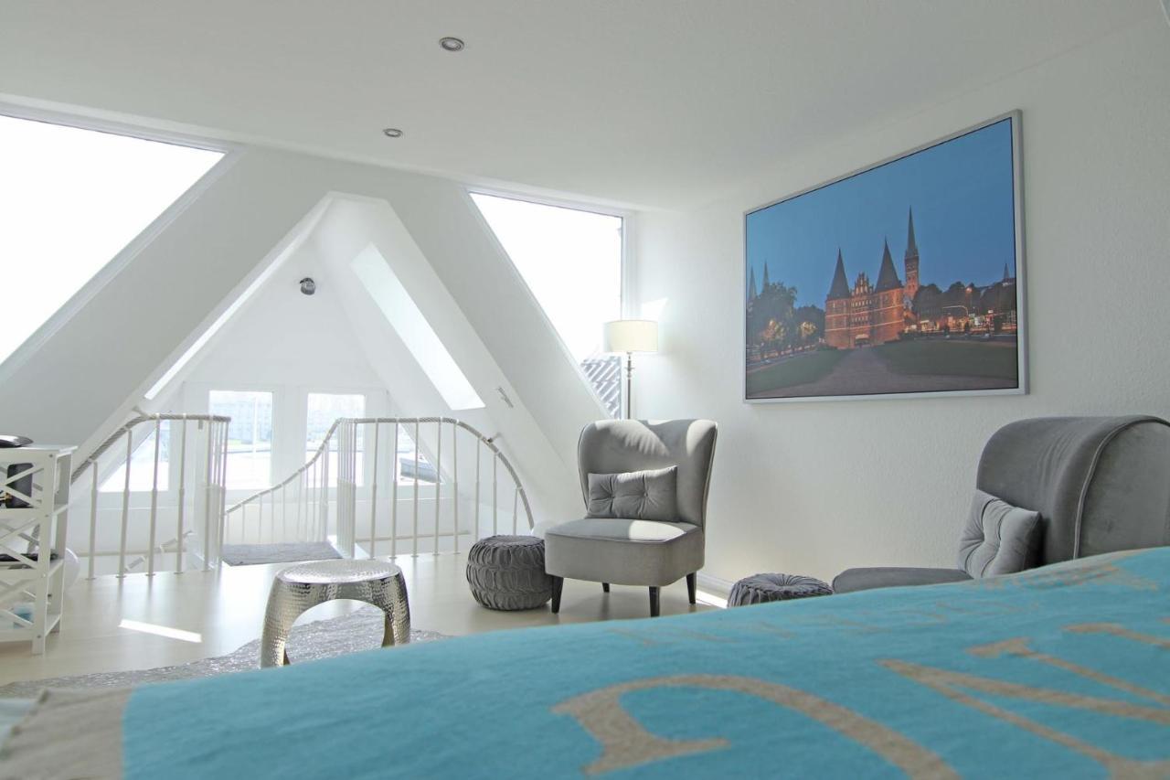 Wellenrausch Living "Sonnendeck" Apartment Lubeck Luaran gambar